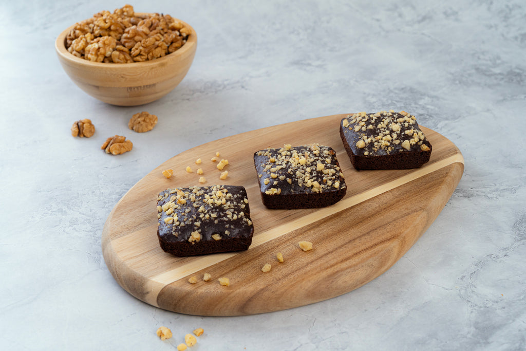 Walnut Ragi Brownie